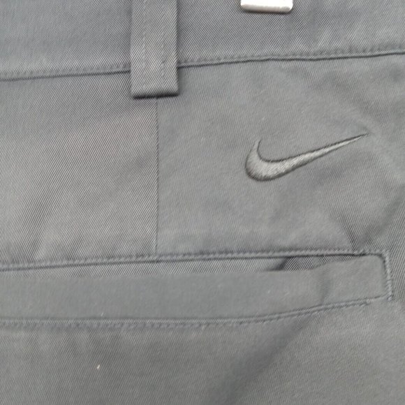 Nike Golf Shorts Mens Size 35 Black Tour Performance Drift Dri-Fit Athleisure - Picture 5 of 8